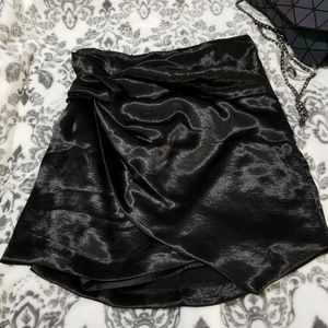 NWOT Black Mini Skirt